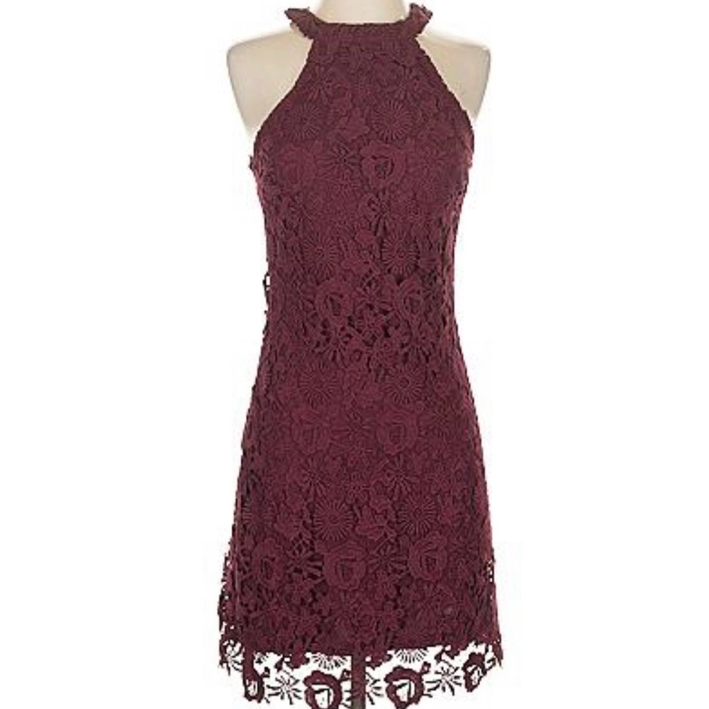 Lulu's Red Sleeveless High Low Blouse